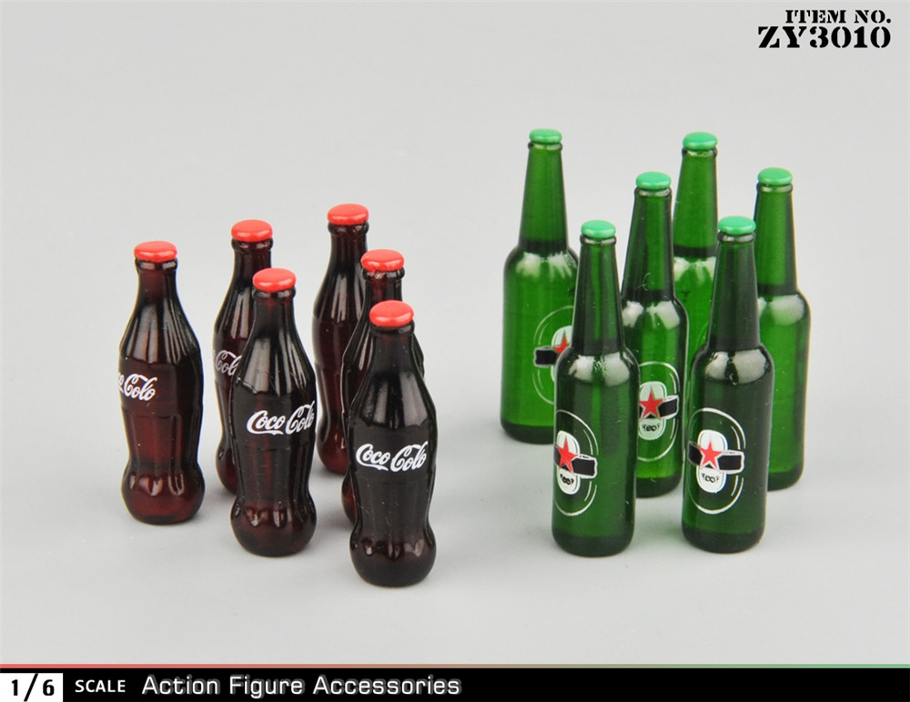 ZY3010A/B 2款 1/6 汽水以及啤酒 套装 模型(图8)