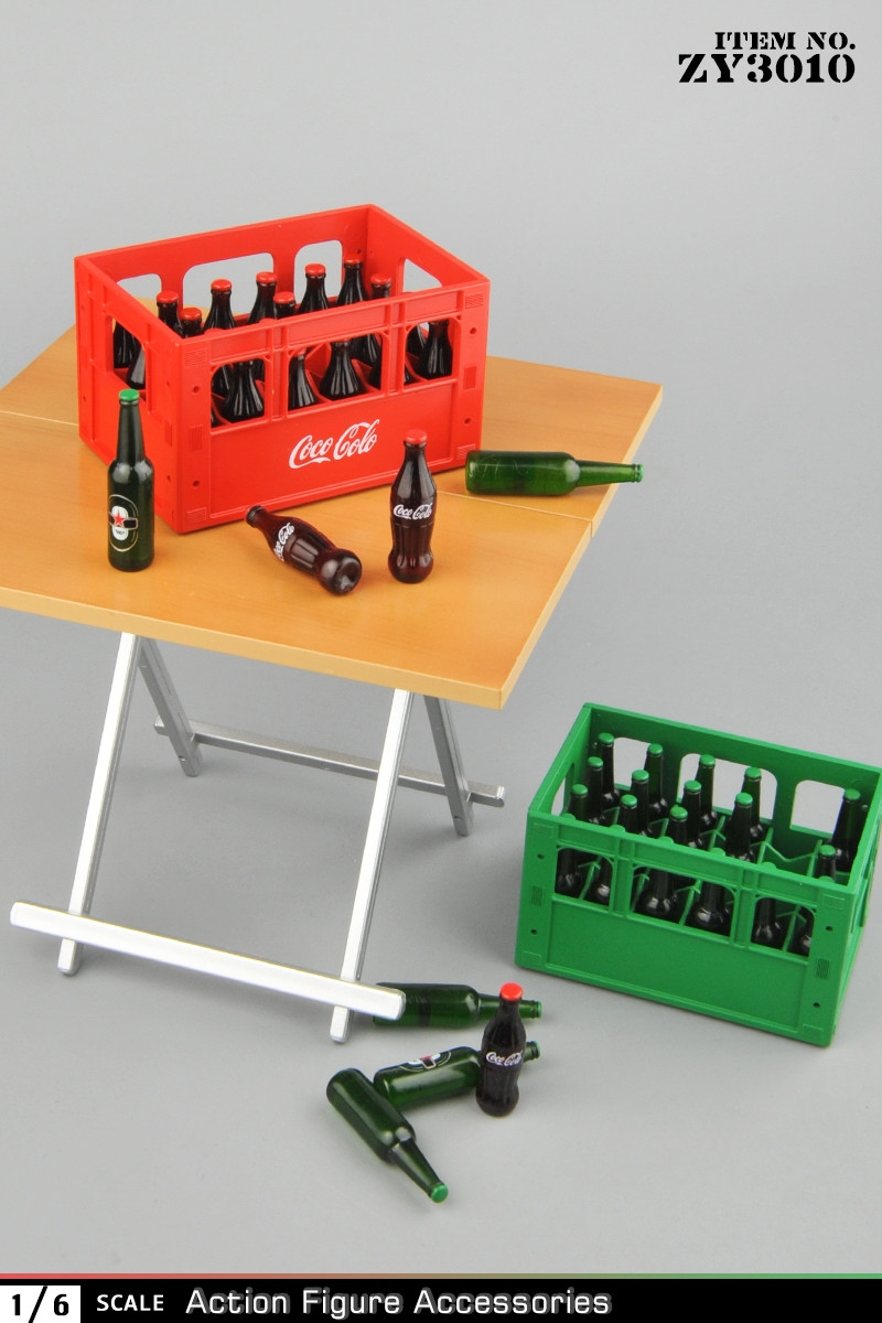 ZY3010A/B 2款 1/6 汽水以及啤酒 套装 模型(图11)