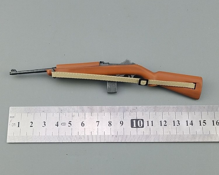 1/6 多款 WWII 武器 塑料玩具模型 M1卡宾 MP44 SVT-40(图1)