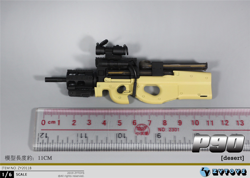 ZYTOYS 1/6 P90 模型 ZY2011 (2款）(图5)