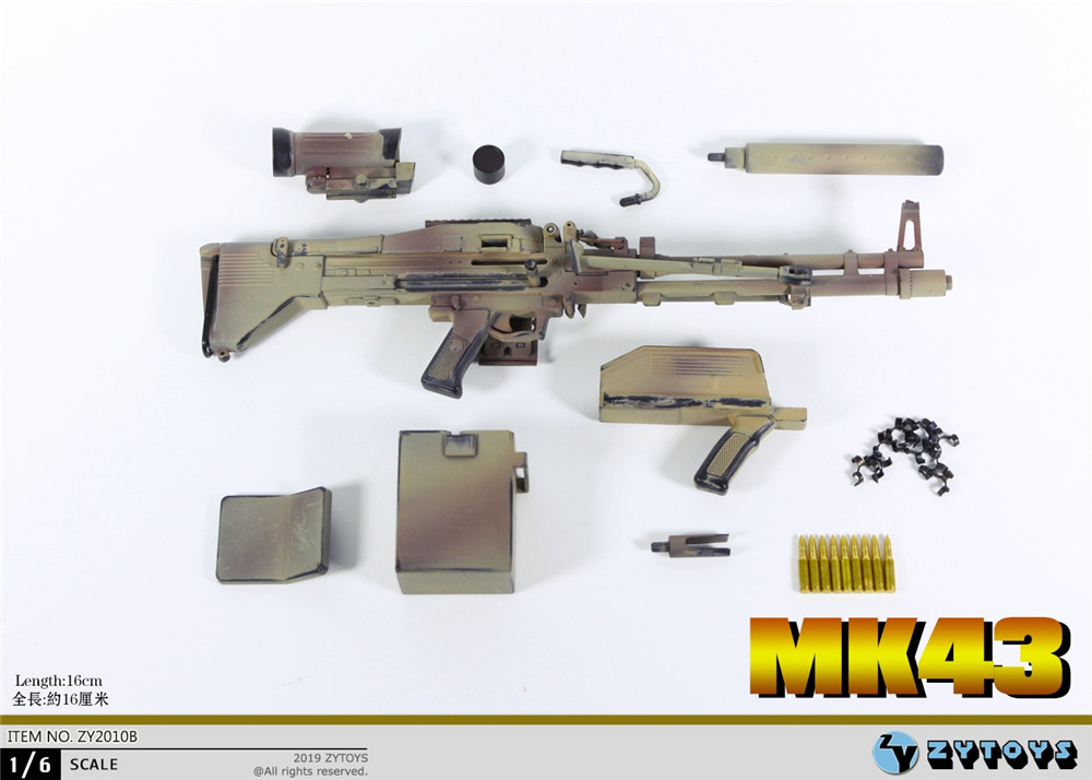 ZYTOYS 1/6 MK43 模型 ZY2010A/D(多款）(图13)