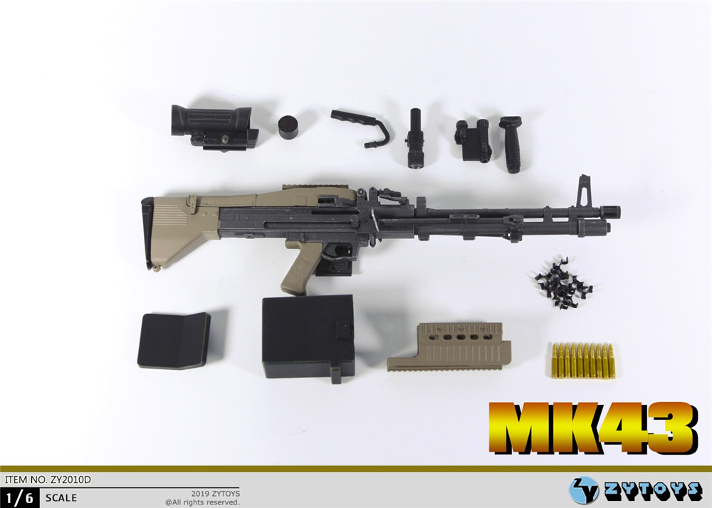 ZYTOYS 1/6 MK43 模型 ZY2010A/D(多款）(图1)