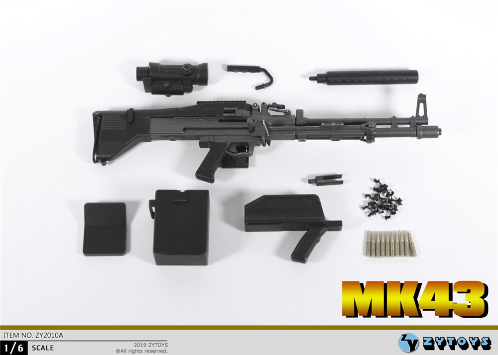 ZYTOYS 1/6 MK43 模型 ZY2010A/D(多款）(图21)