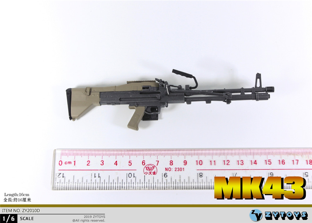 ZYTOYS 1/6 MK43 模型 ZY2010A/D(多款）(图2)