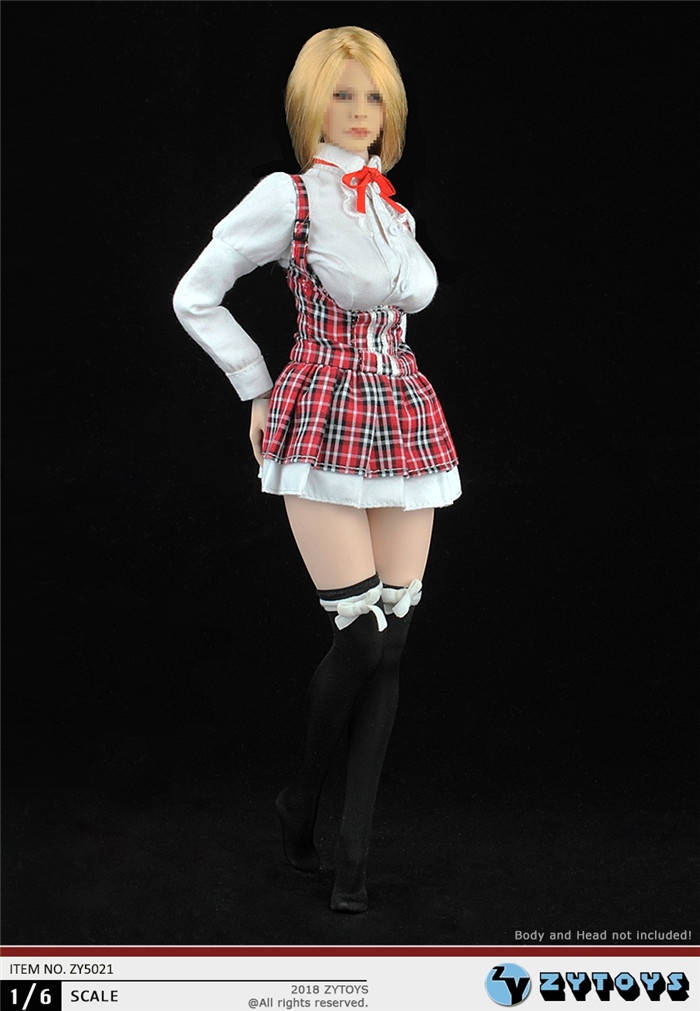 ZYTOYS 1/6 女装 长袖爆胸裙装衣服套装 ZY5021(图5)