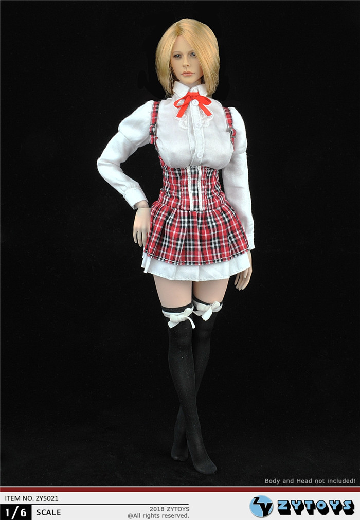 ZYTOYS 1/6 女装 长袖爆胸裙装衣服套装 ZY5021(图7)