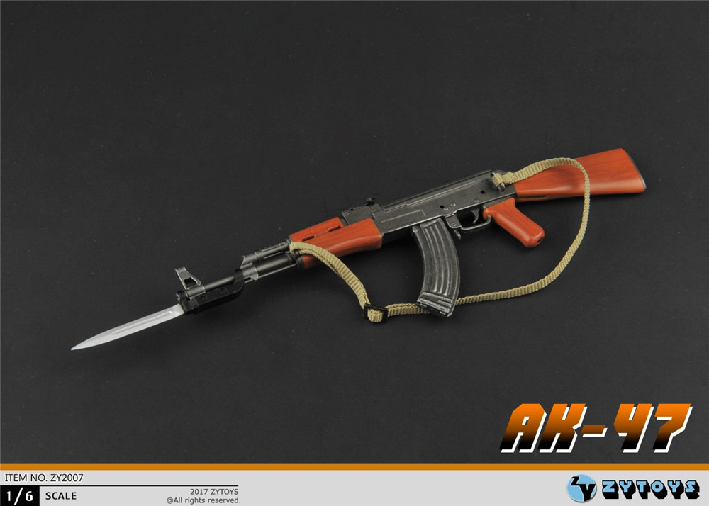 ZYTOYS 1/6 固定托 AK47 模型 ZY2007(图14)