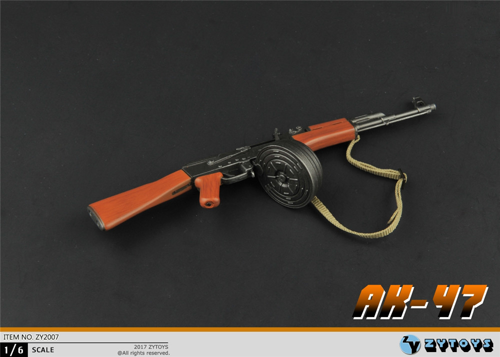 ZYTOYS 1/6 固定托 AK47 模型 ZY2007(图6)