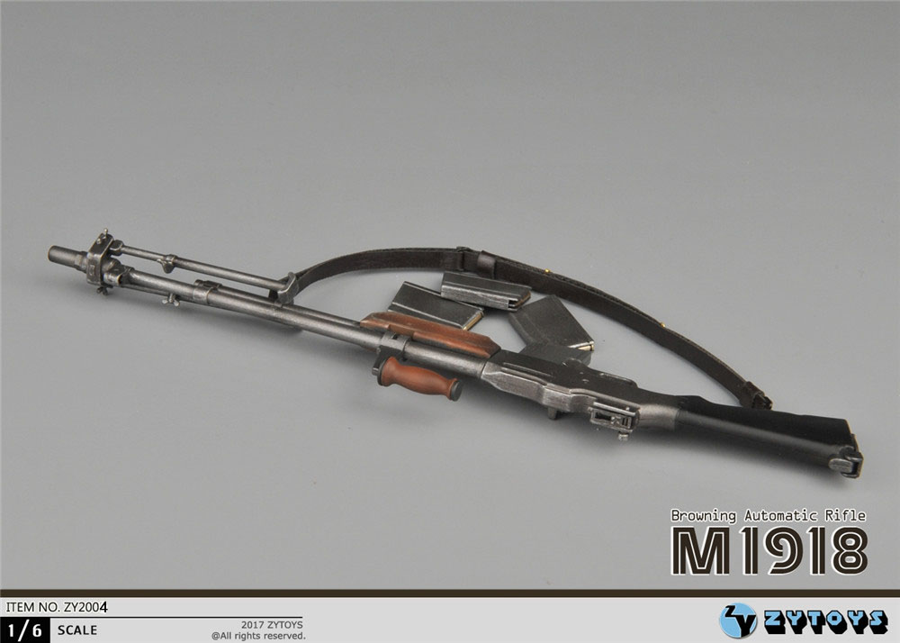 ZYTOYS - 1/6 二战美军 M1918 BAR 轻机枪 (ZY2004)(图4)