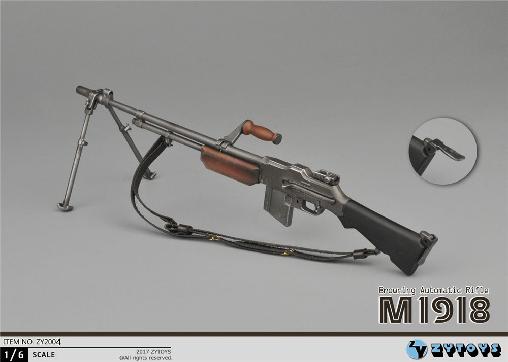 ZYTOYS - 1/6 二战美军 M1918 BAR 轻机枪 (ZY2004)(图3)
