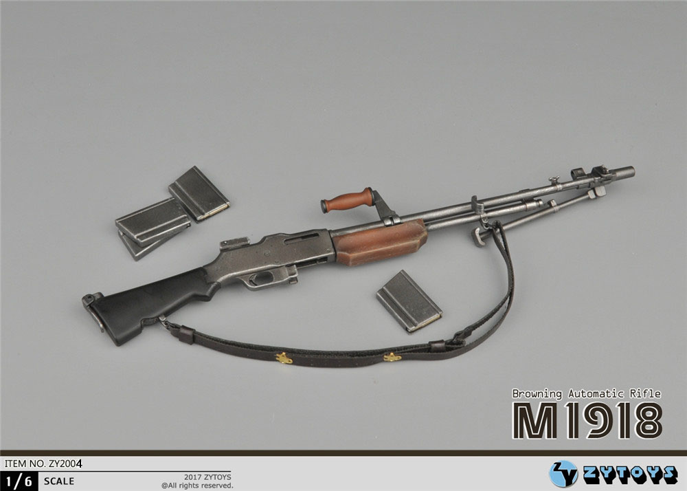 ZYTOYS - 1/6 二战美军 M1918 BAR 轻机枪 (ZY2004)(图7)