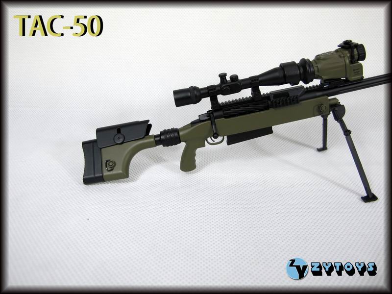 ZYTOYS - 1/6模型 TAC-50 军绿色 (ZY8036B)(图1)