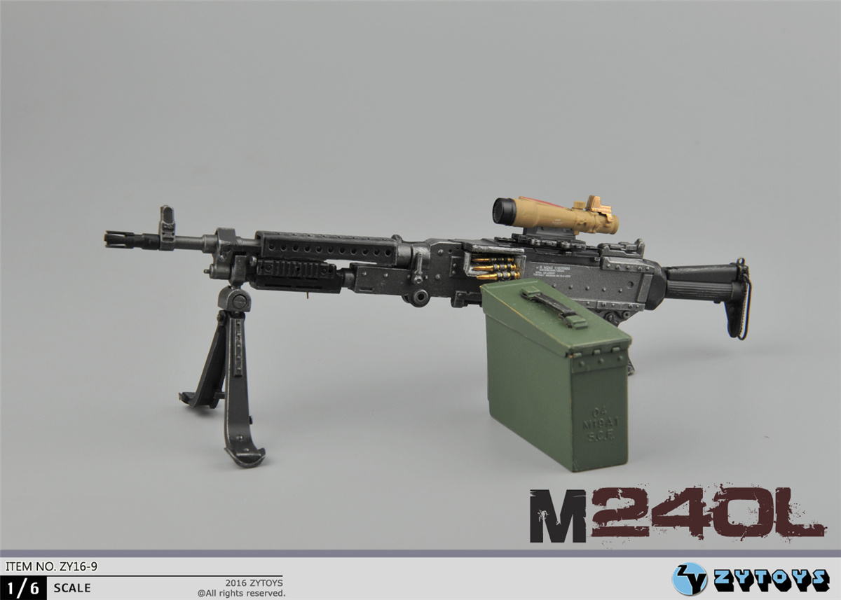 ZYTOYS - 1/6 M240机枪系列 两款 (ZY16-9/10)(图6)