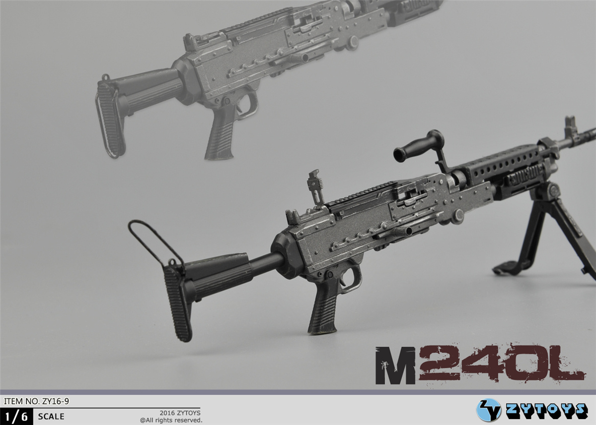 ZYTOYS - 1/6 M240机枪系列 两款 (ZY16-9/10)(图4)