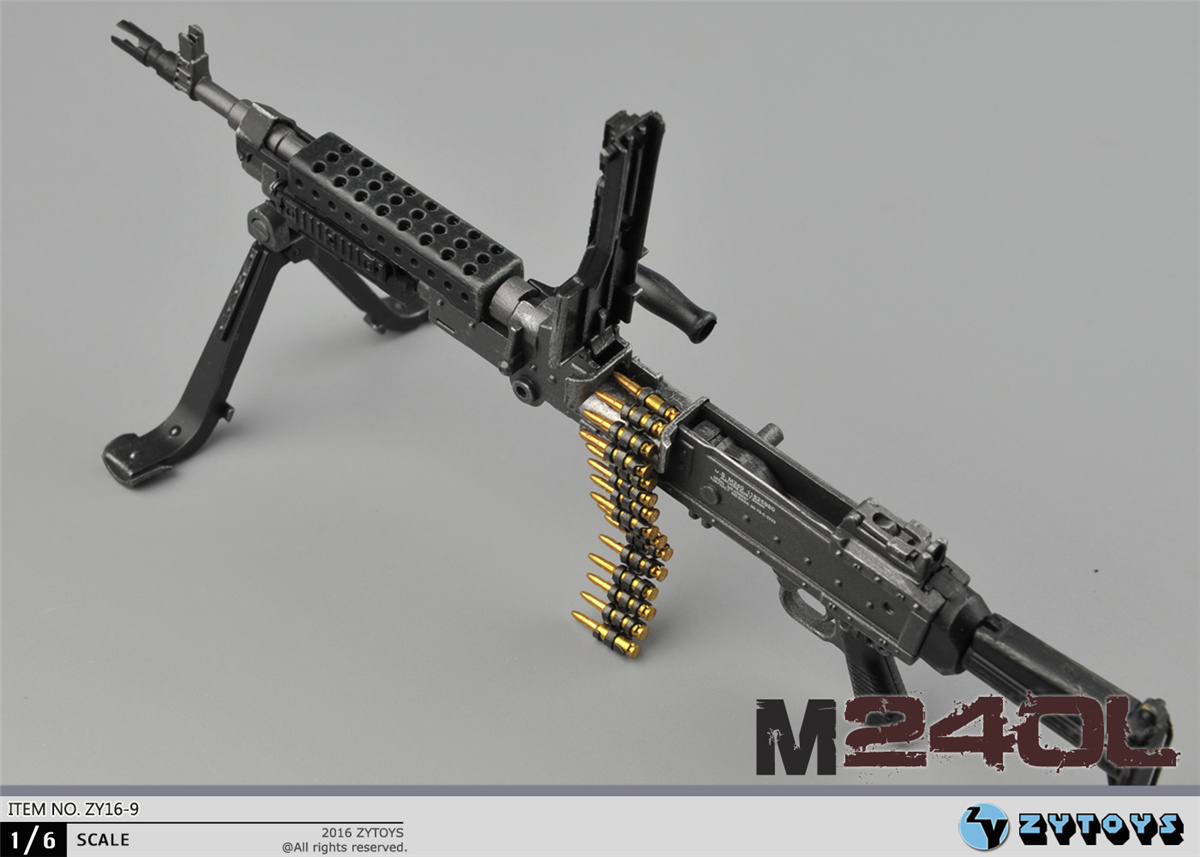 ZYTOYS - 1/6 M240机枪系列 两款 (ZY16-9/10)(图3)
