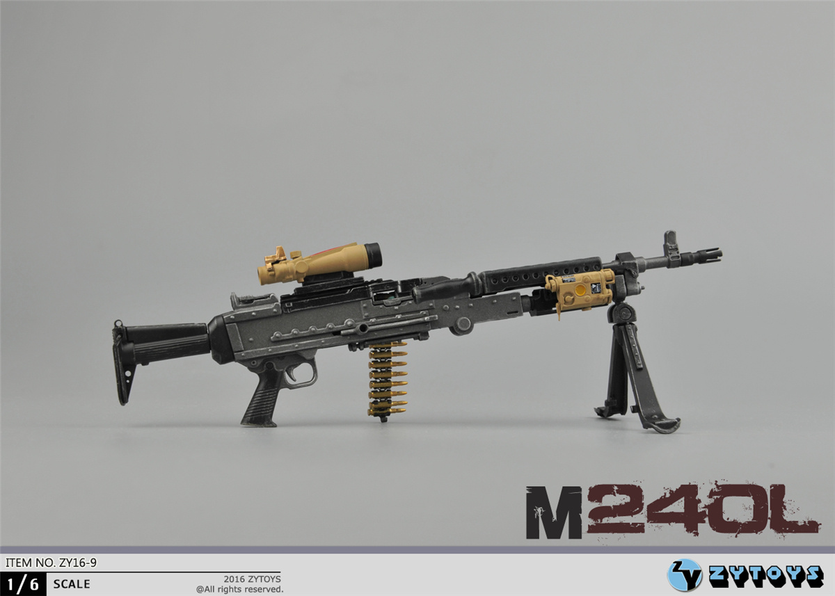 ZYTOYS - 1/6 M240机枪系列 两款 (ZY16-9/10)(图7)