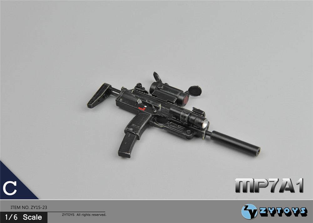 ZYTOYS - 1/6 MP7A1冲锋枪系列 三款 ZY15-23(图8)