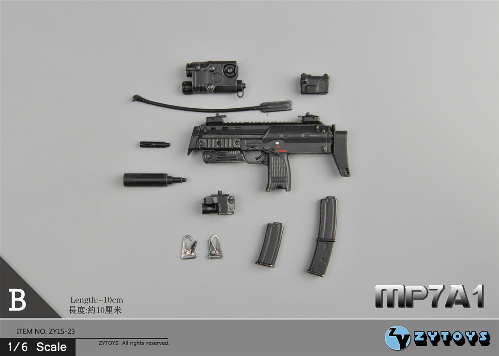 ZYTOYS - 1/6 MP7A1冲锋枪系列 三款 ZY15-23(图14)