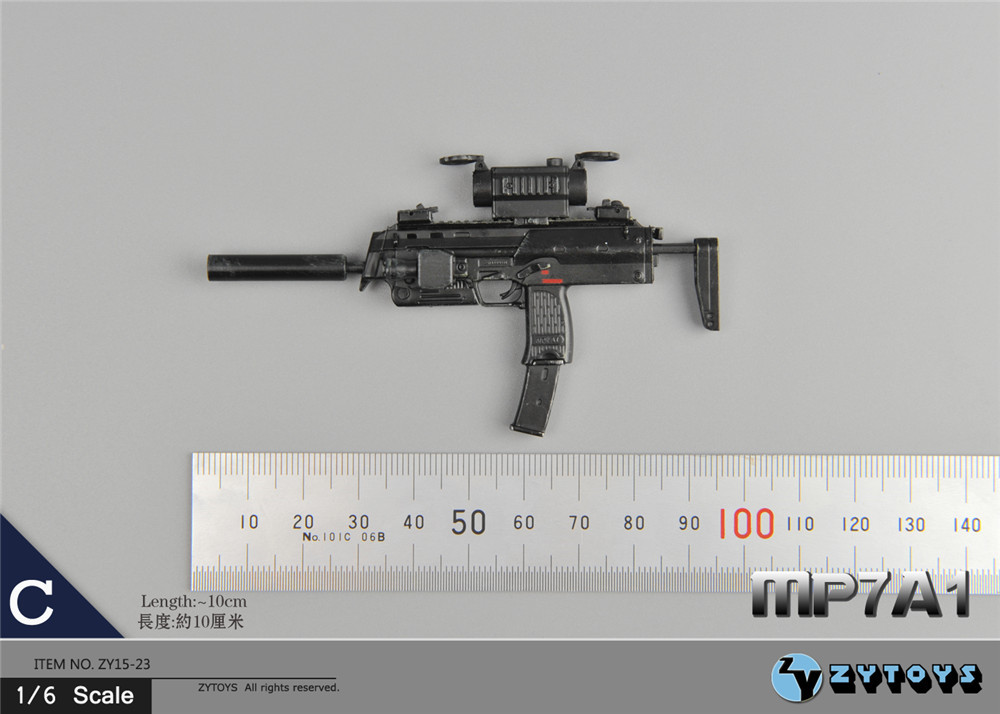 ZYTOYS - 1/6 MP7A1冲锋枪系列 三款 ZY15-23(图10)