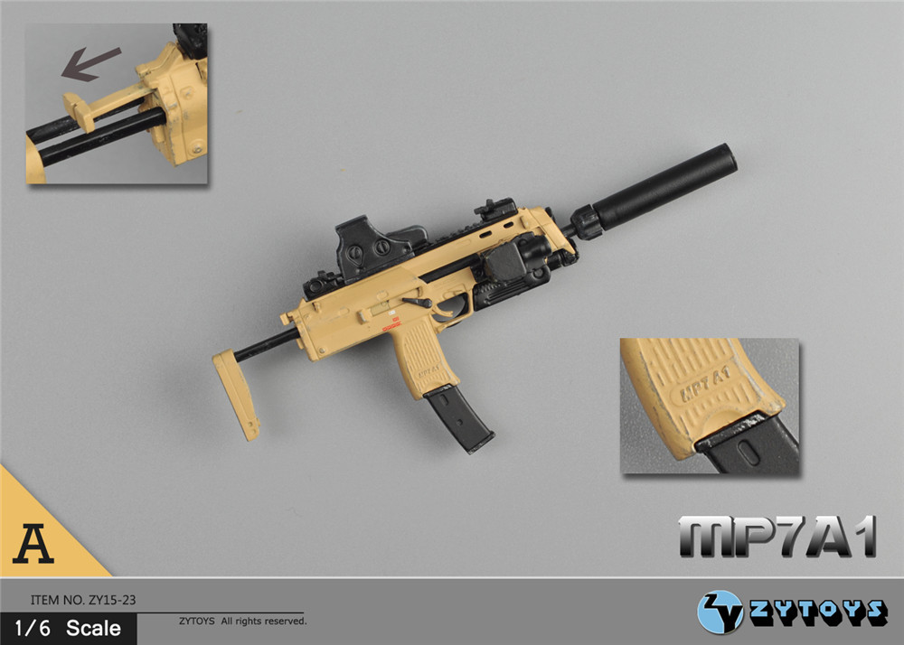 ZYTOYS - 1/6 MP7A1冲锋枪系列 三款 ZY15-23(图21)