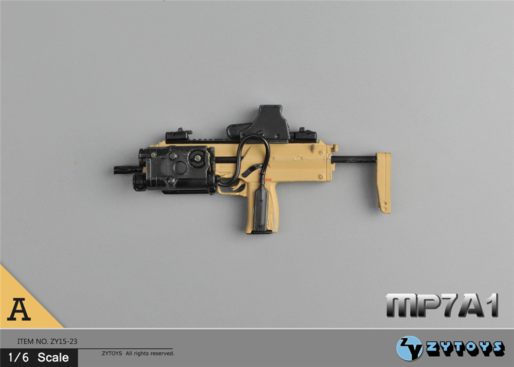 ZYTOYS - 1/6 MP7A1冲锋枪系列 三款 ZY15-23(图3)