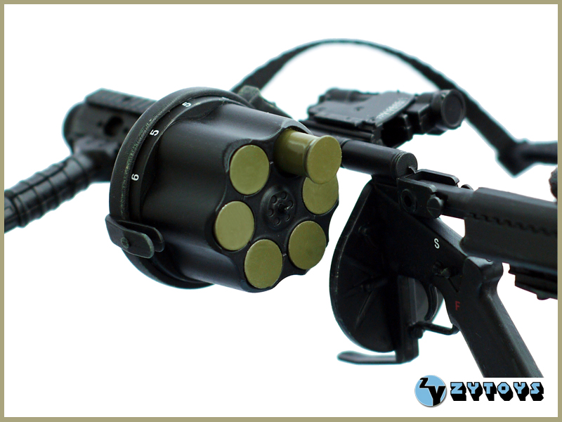 ZYTOYS - 1/6模型 MGL 系列榴弹枪套装 ZY8020(图2)