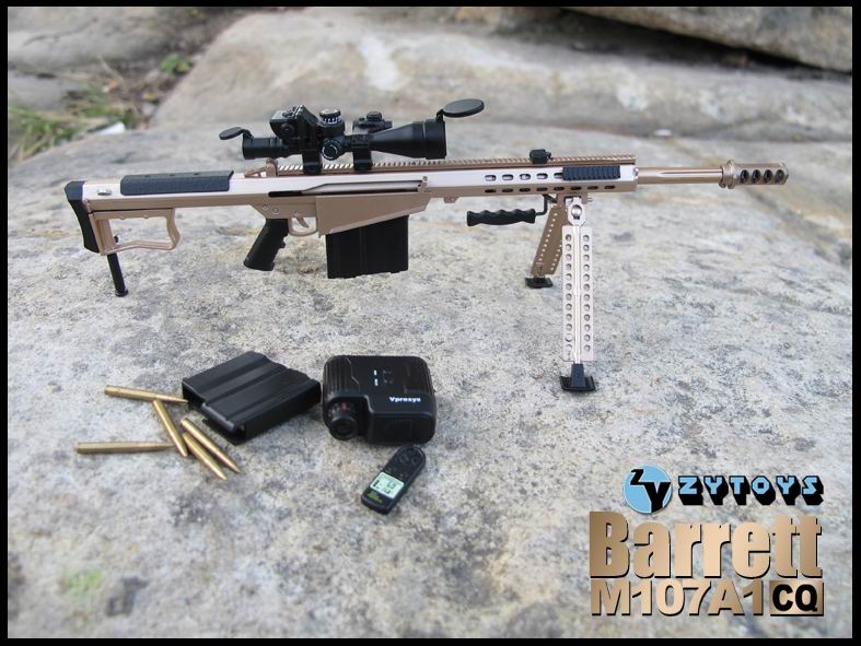 ZYTOYS -1/6 M107A1 短管CQ版 香槟色 (ZY8028C)(图3)