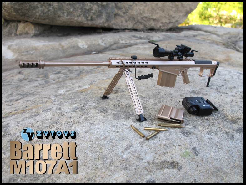 ZYTOYS -1/6 M107A1 长管 香槟色 (ZY8028A)(图4)