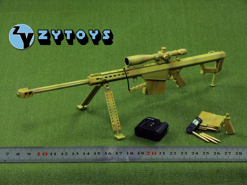 ZYTOYS -1/6 M82A1 消声器版 沙色 (ZY8015)(图3)