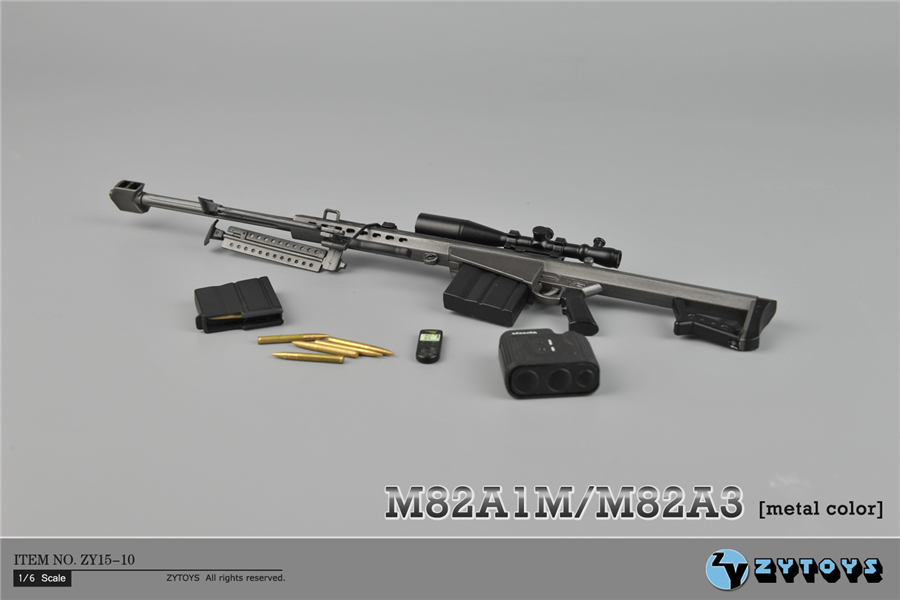 ZYTOYS -1/6 M82A1 黑铁色 (ZY15-10)(图2)