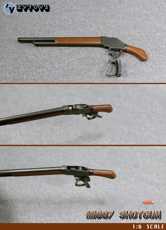ZYTOYS - 1/6 M1887霰弹枪（ZY8040)(图6)