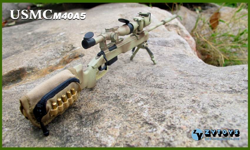 ZYTOYS - 1/6模型 M40A5 沙色（ZY8024B）(图6)