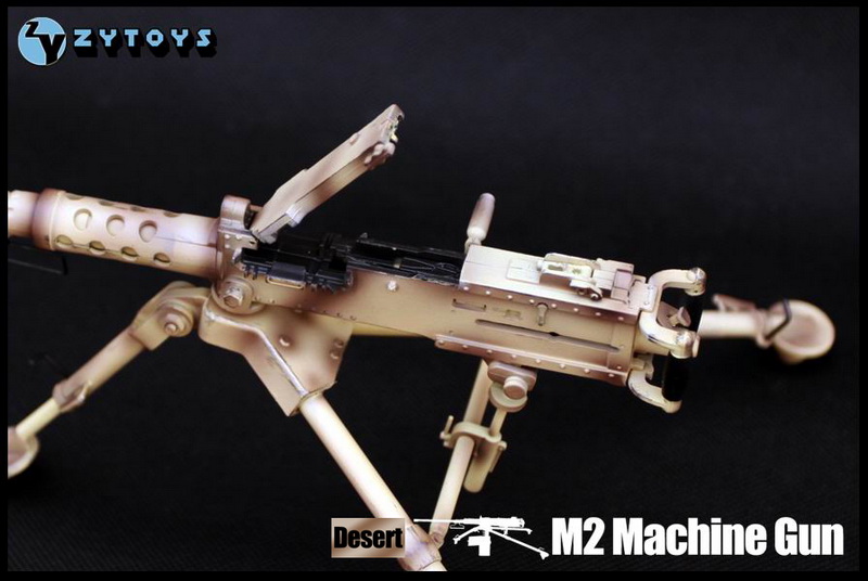 ZYTOYS- 1/6 M2勃朗宁重机枪 沙色涂装款 (ZY8031B)(图7)
