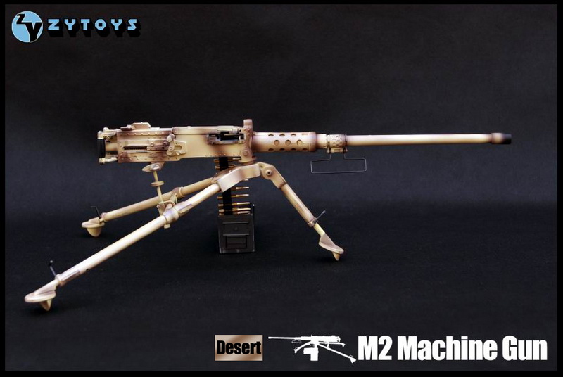ZYTOYS- 1/6 M2勃朗宁重机枪 沙色涂装款 (ZY8031B)(图9)
