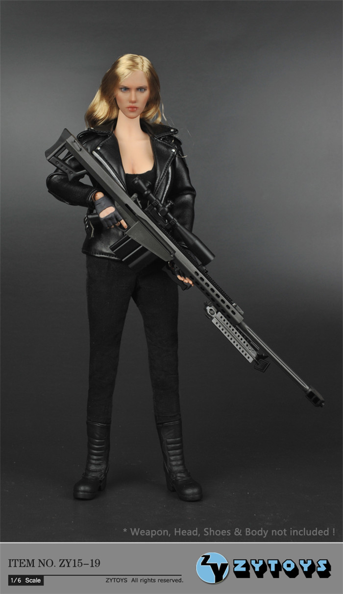 ZYTOYS - 1/6终结者女装皮衣套装 ZY15-19(图8)