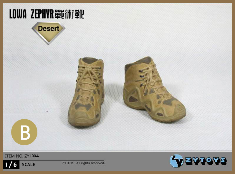 ZYTOYS - 1/6 男装战术军靴 2色 (ZY1004)(图5)
