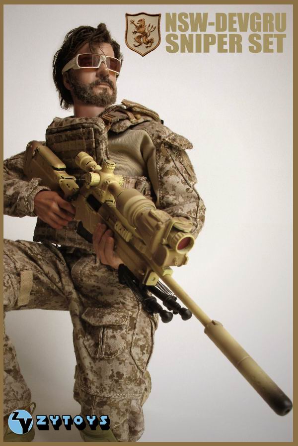 ZYTOYS 1/6 海豹套装 devgru sniper set（AOR1）ZY8035A(图6)