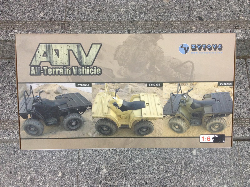 ZYTOYS - 1/6 ATV全地形越野摩托(三种颜色) ZY8033(图2)