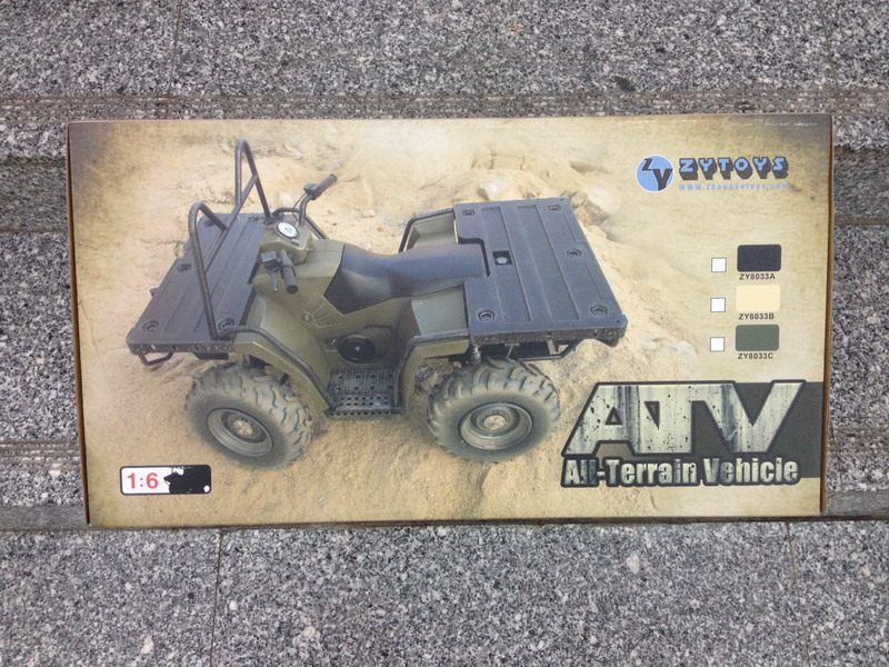 ZYTOYS - 1/6 ATV全地形越野摩托(三种颜色) ZY8033(图1)