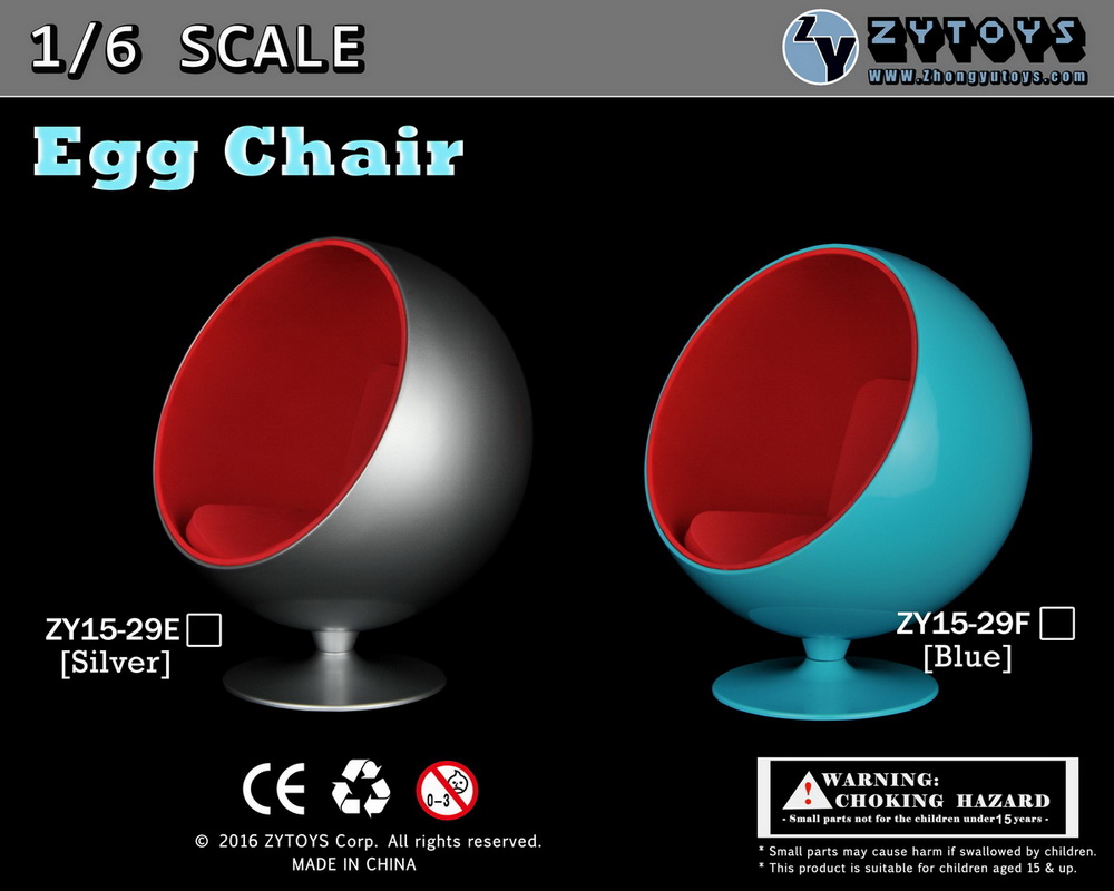 ZYTOYS 1/6 太空椅 模型 ZY-29 多颜色(图4)
