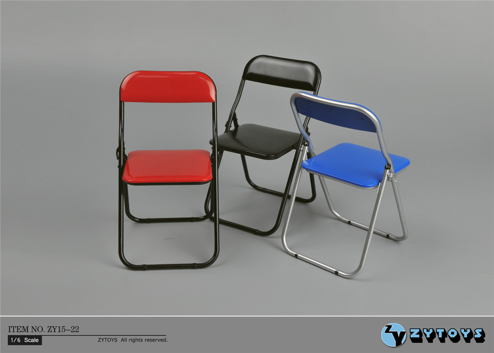 ZYTOYS 1/6 ZY15-22 折椅模型（3色)(图3)