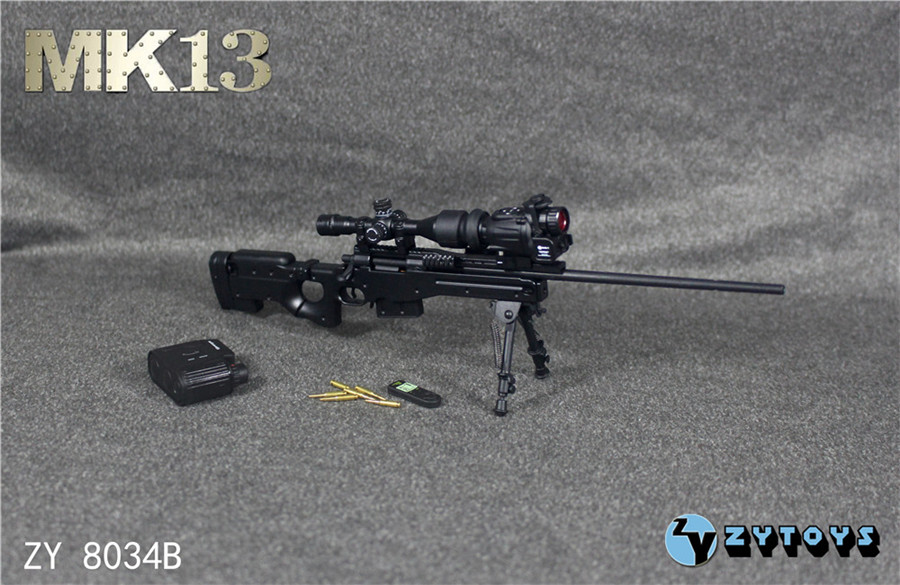 ZYTOYS 1/6 MK13 狙击步枪 模型(图2)