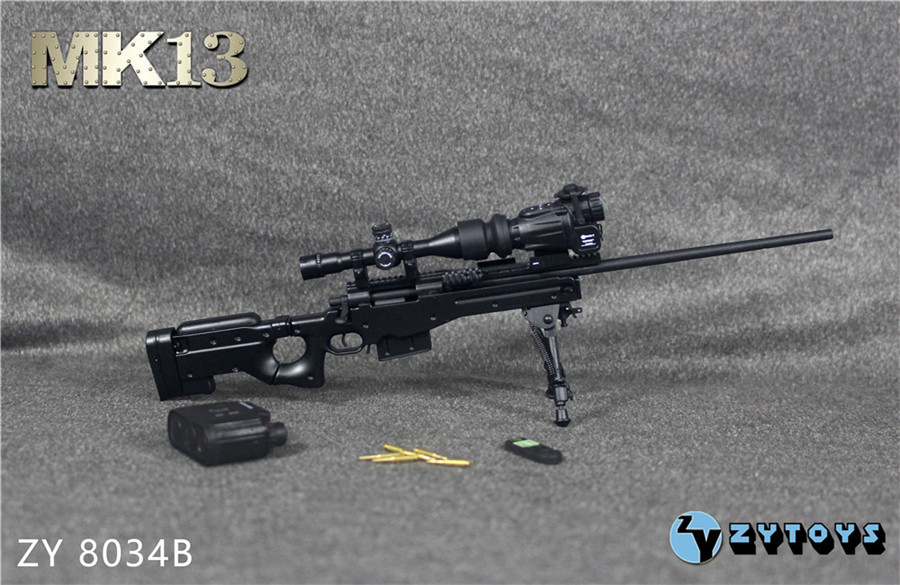 ZYTOYS 1/6 MK13 狙击步枪 模型(图1)
