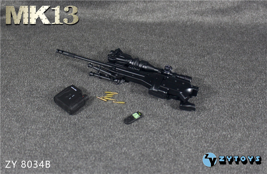ZYTOYS 1/6 MK13 狙击步枪 模型(图3)